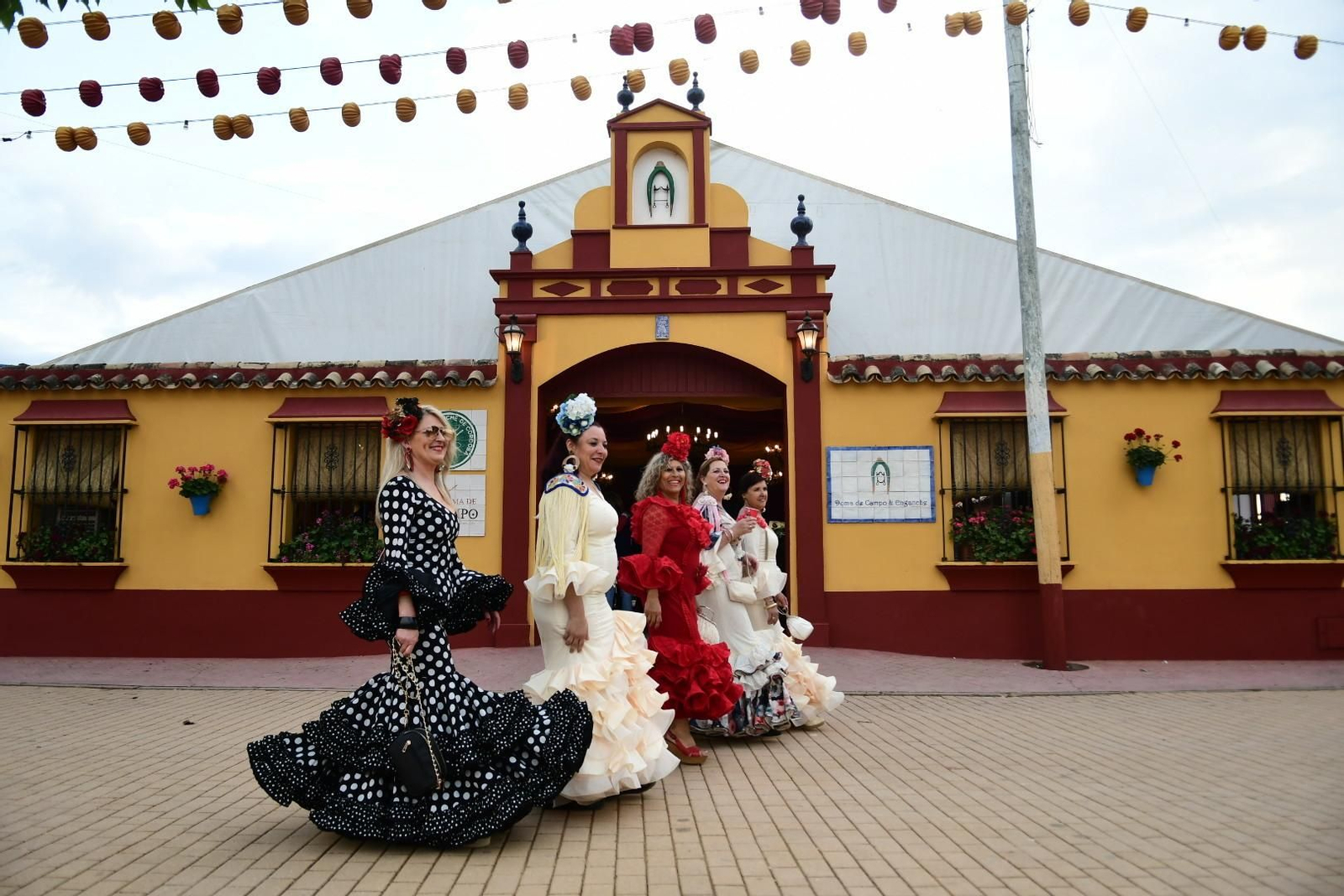 Las imágenes de lunes de Feria