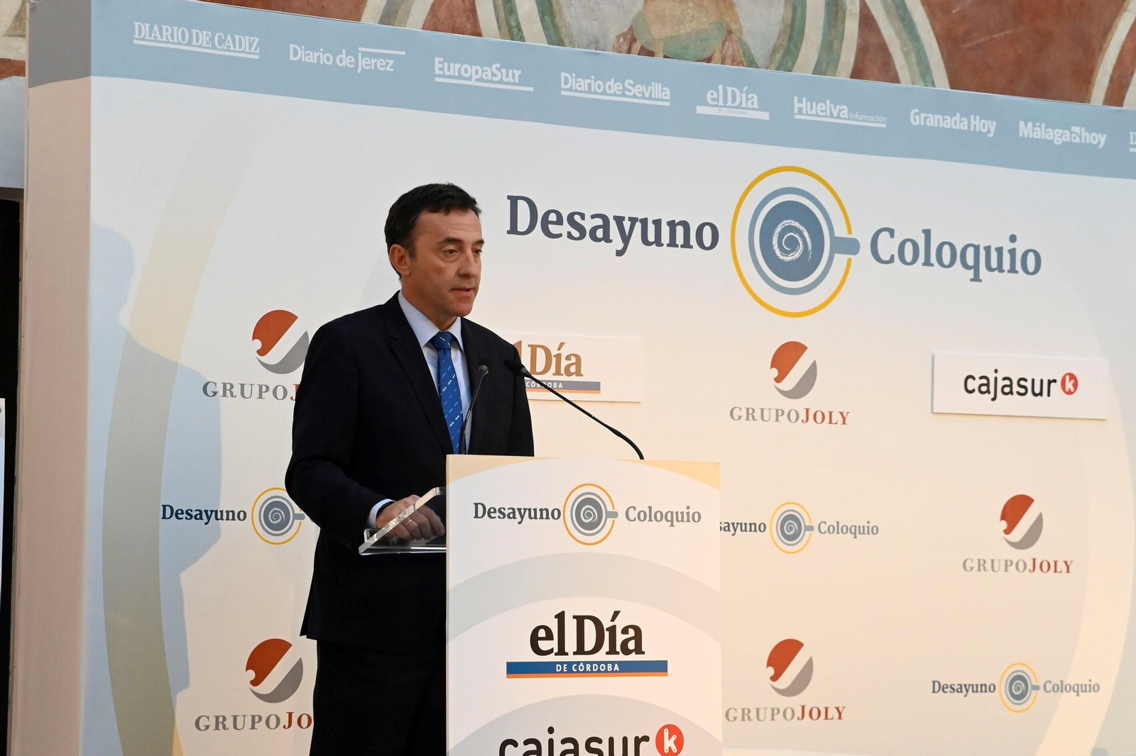 El desayuno coloquio de 'El Día de Córdoba' con Miguel Ángel Tamarit, en imágenes