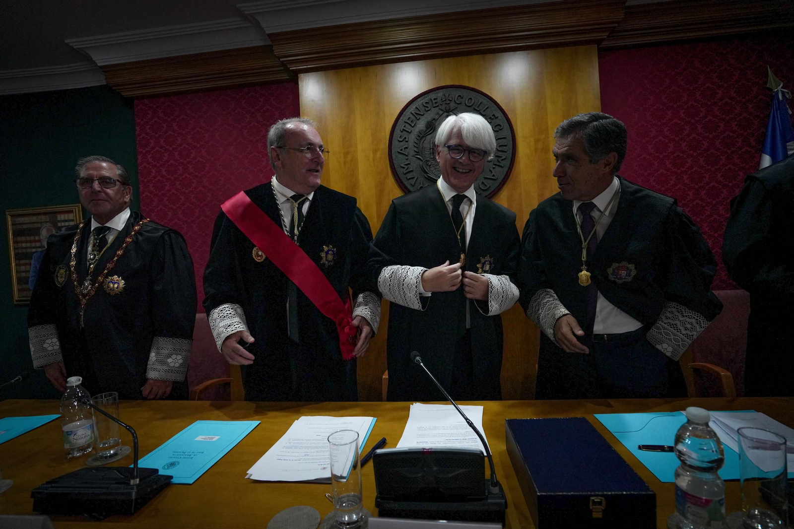 El reconocimiento al decano de los abogados de Jerez, Federico Fernández, en imágenes