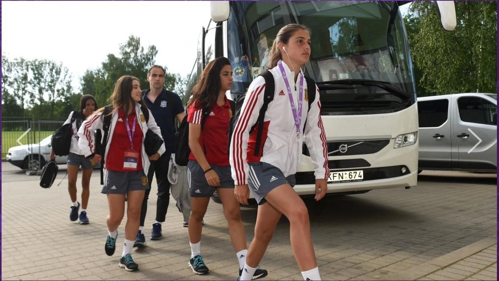 La jerezana Teresa Mérida, capitana de la selección española en el Europeo Sub-17.