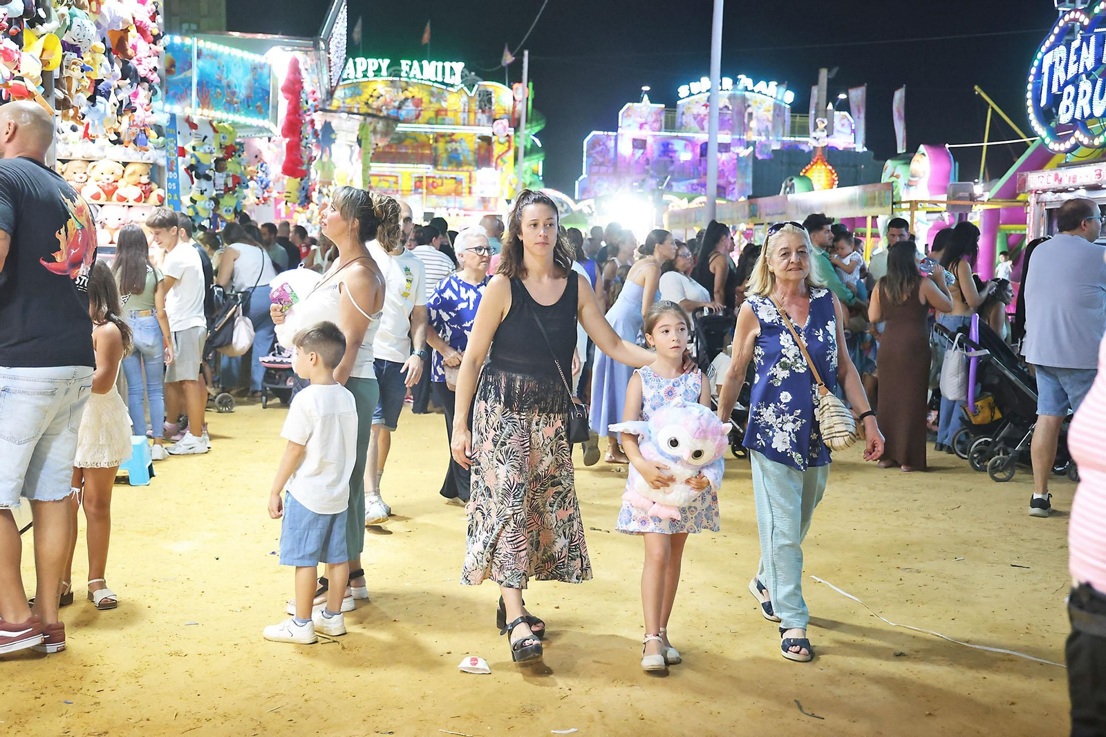 Colombinas 2025: Imágenes del ambiente en las Fiestas Colombinas con el Día del Niño