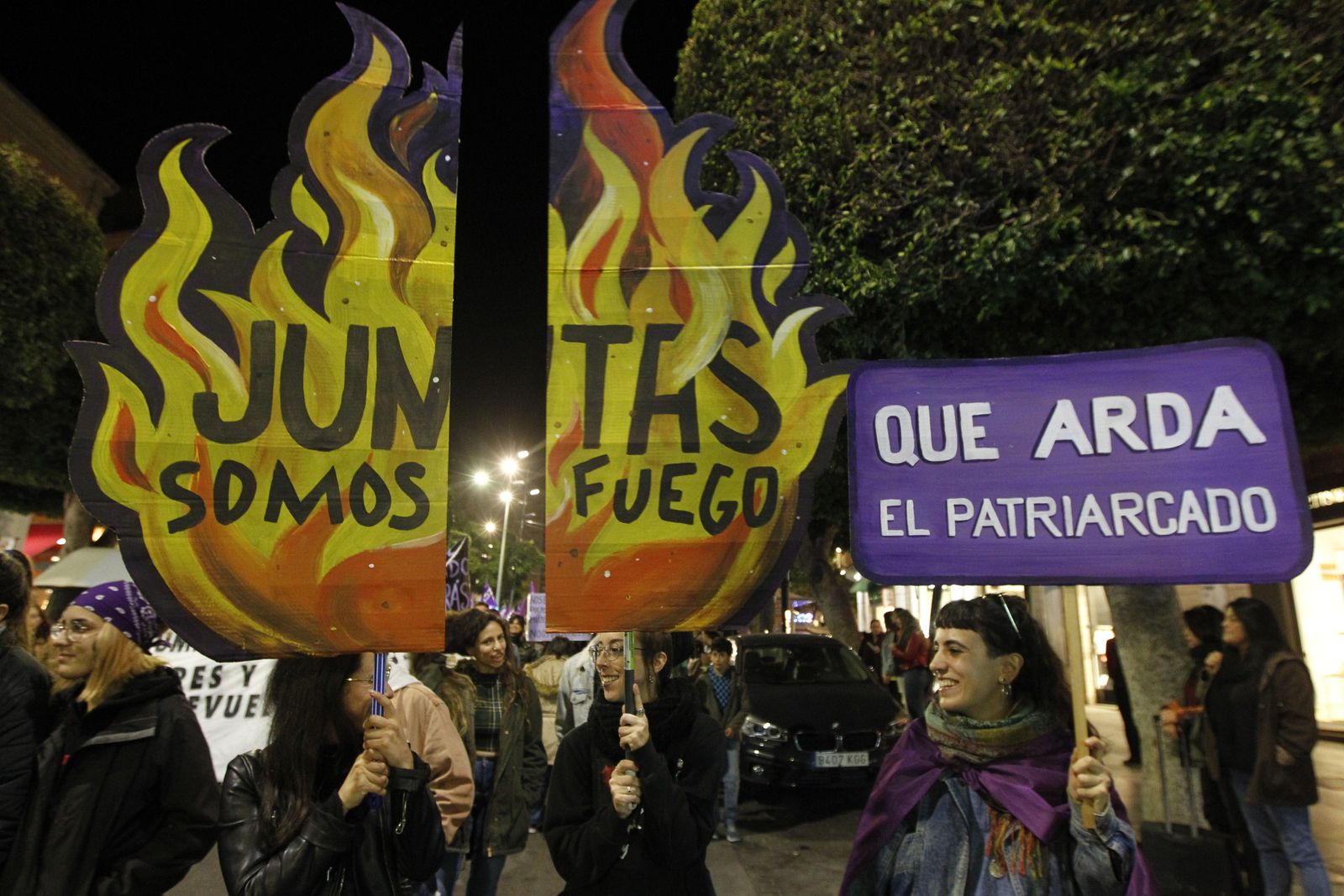 Manifestación Día Mundial contra la Violencia de Género. Almería