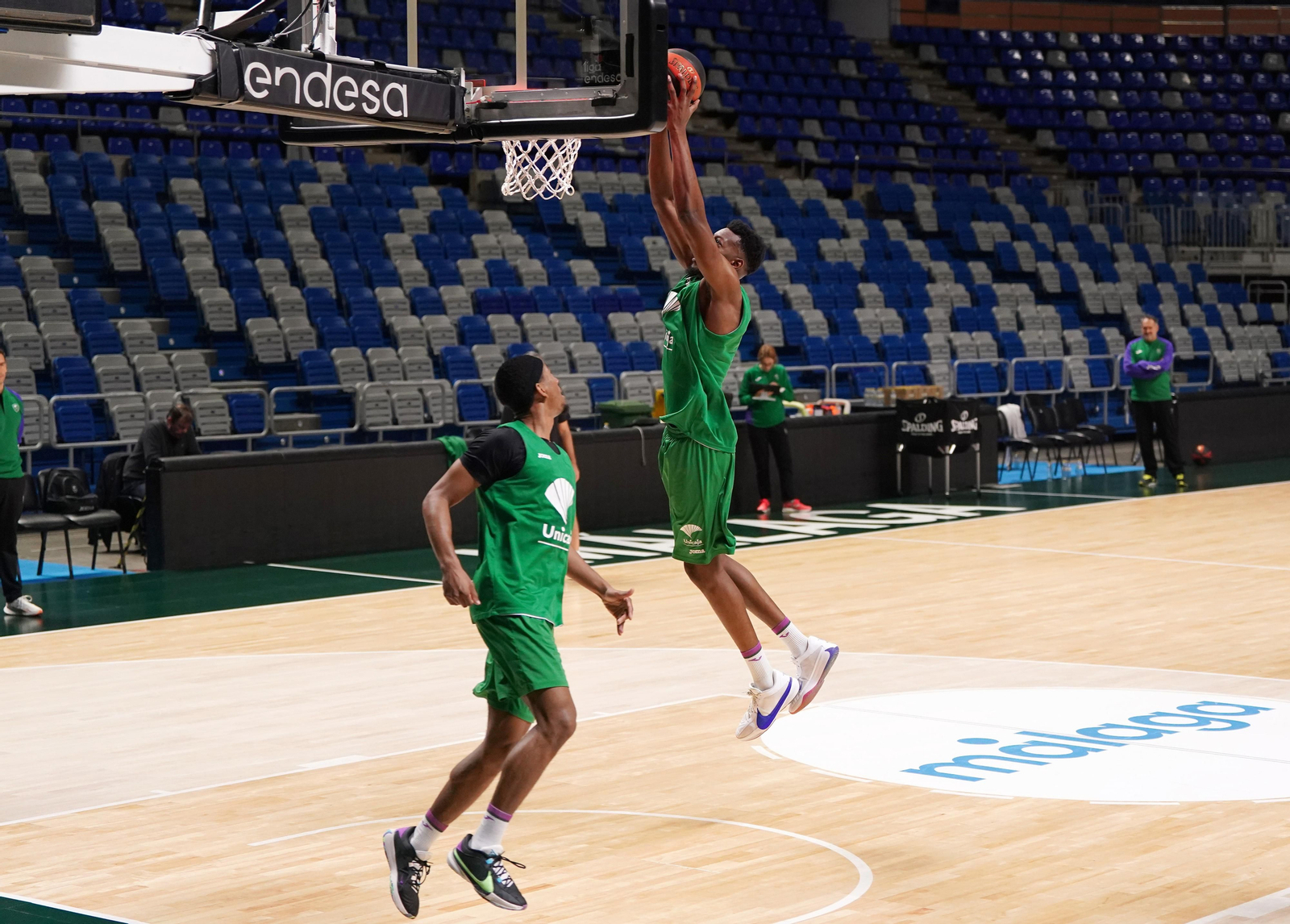 El Unicaja vuelve a trabajar tras dos días de descanso