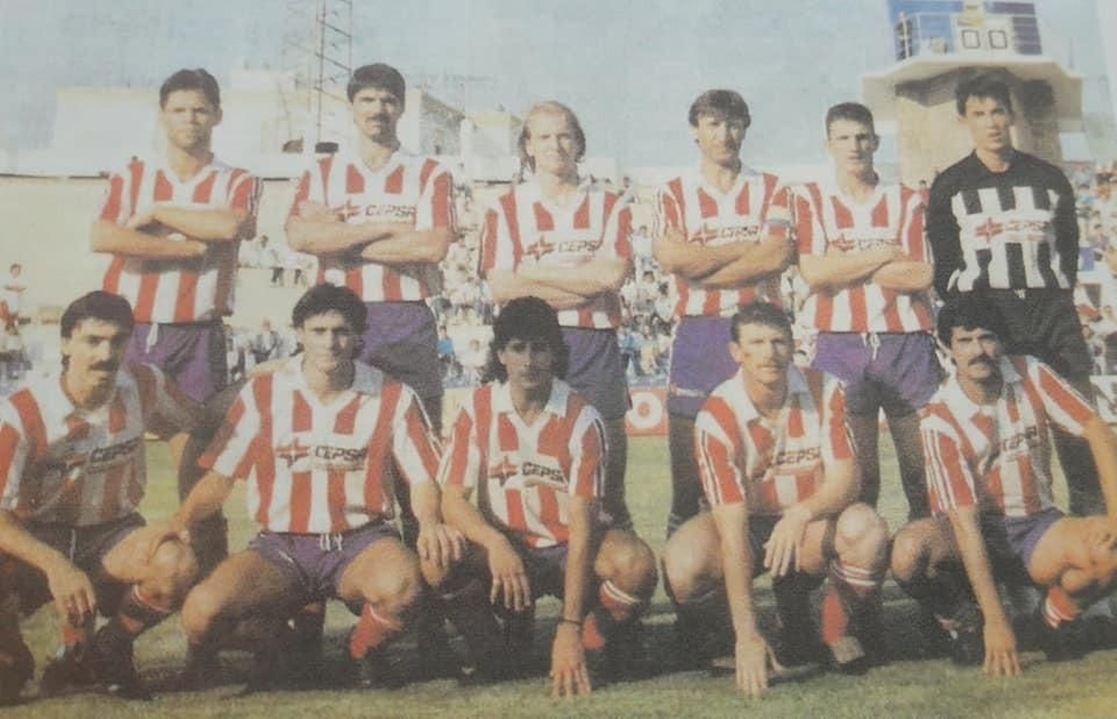 El Algeciras que ascendió a Segunda B en Carranza.