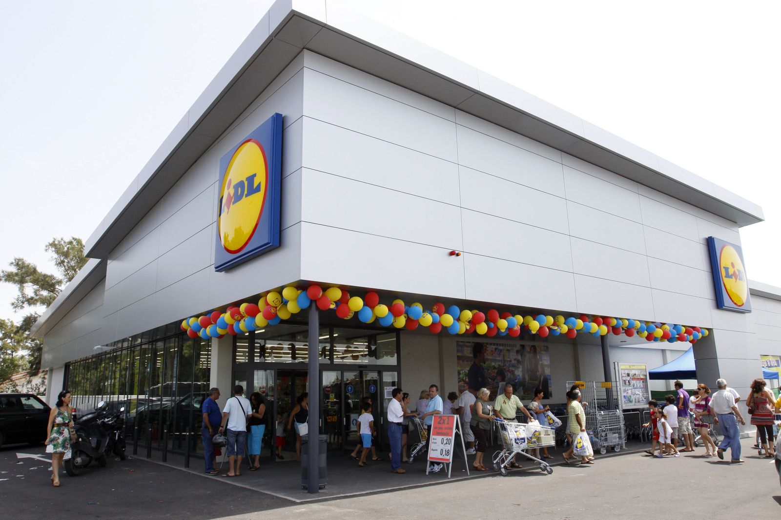 Apertura de una tienda Lidl en Chiclana.