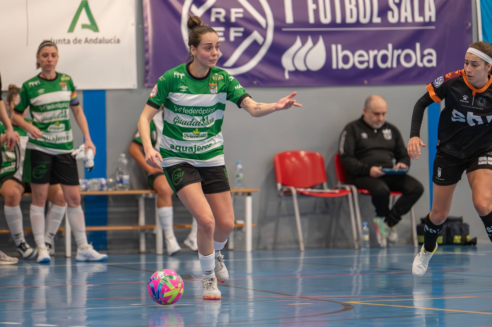 Lora, en el último partido disputado en casa.