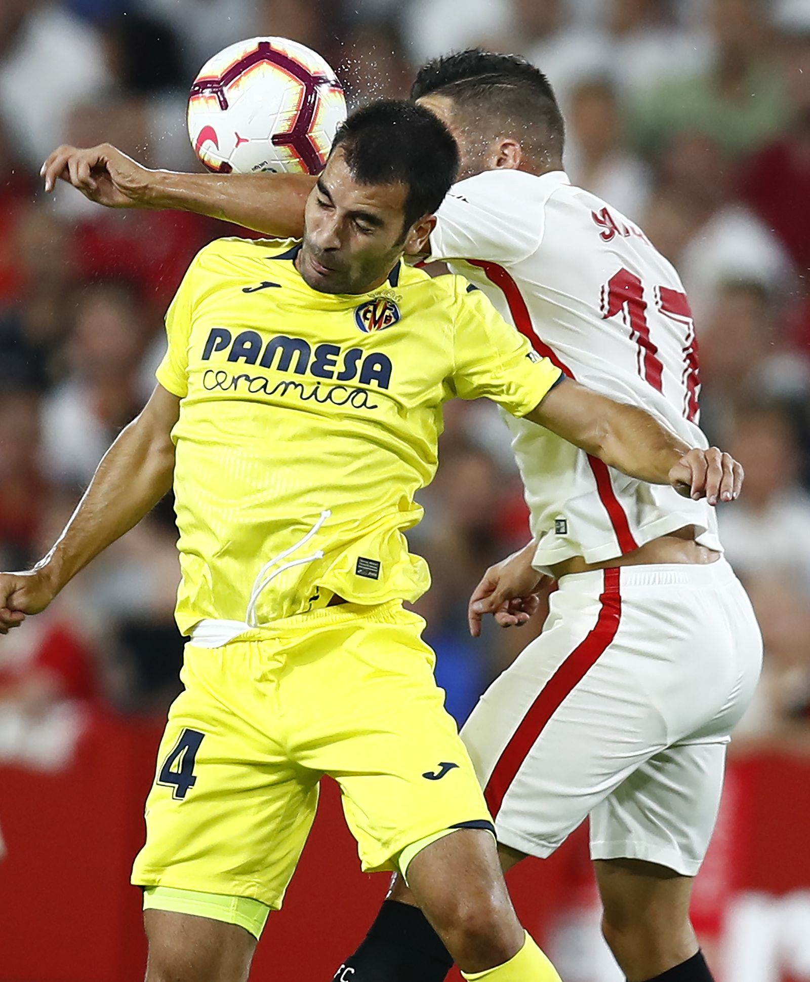 Las imágenes del Sevilla-Villarreal