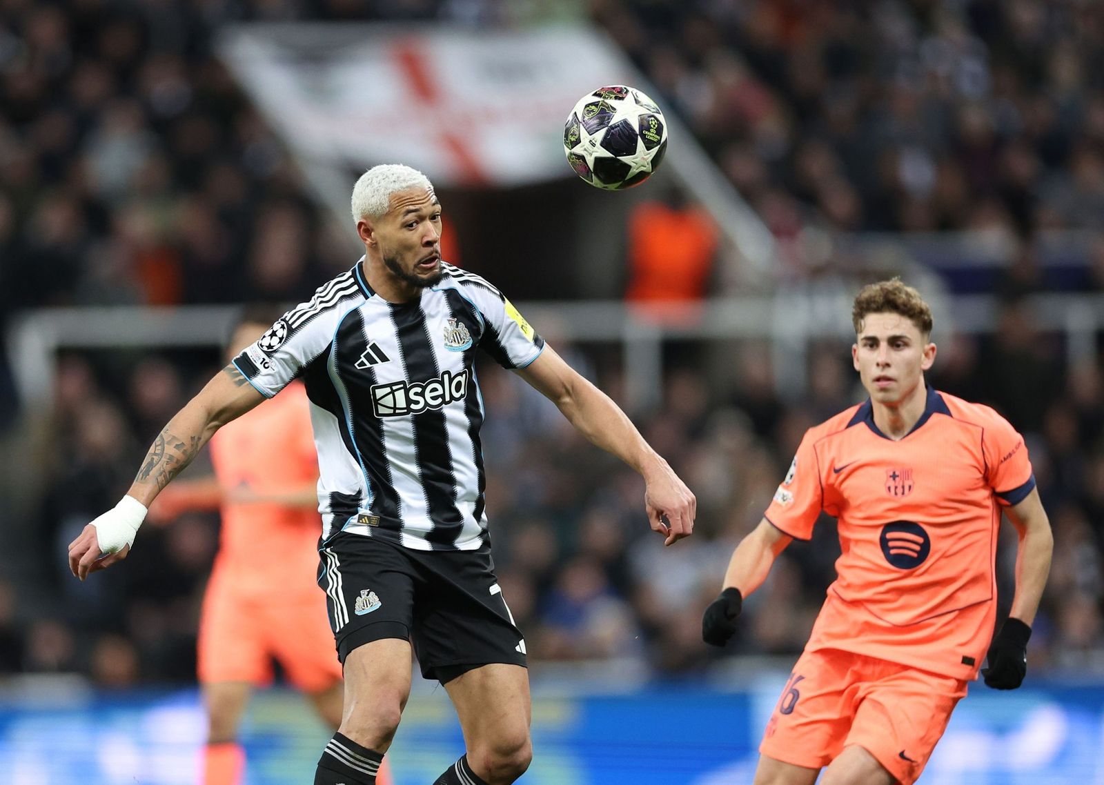 Las fotos del Newcastle-Barcelona