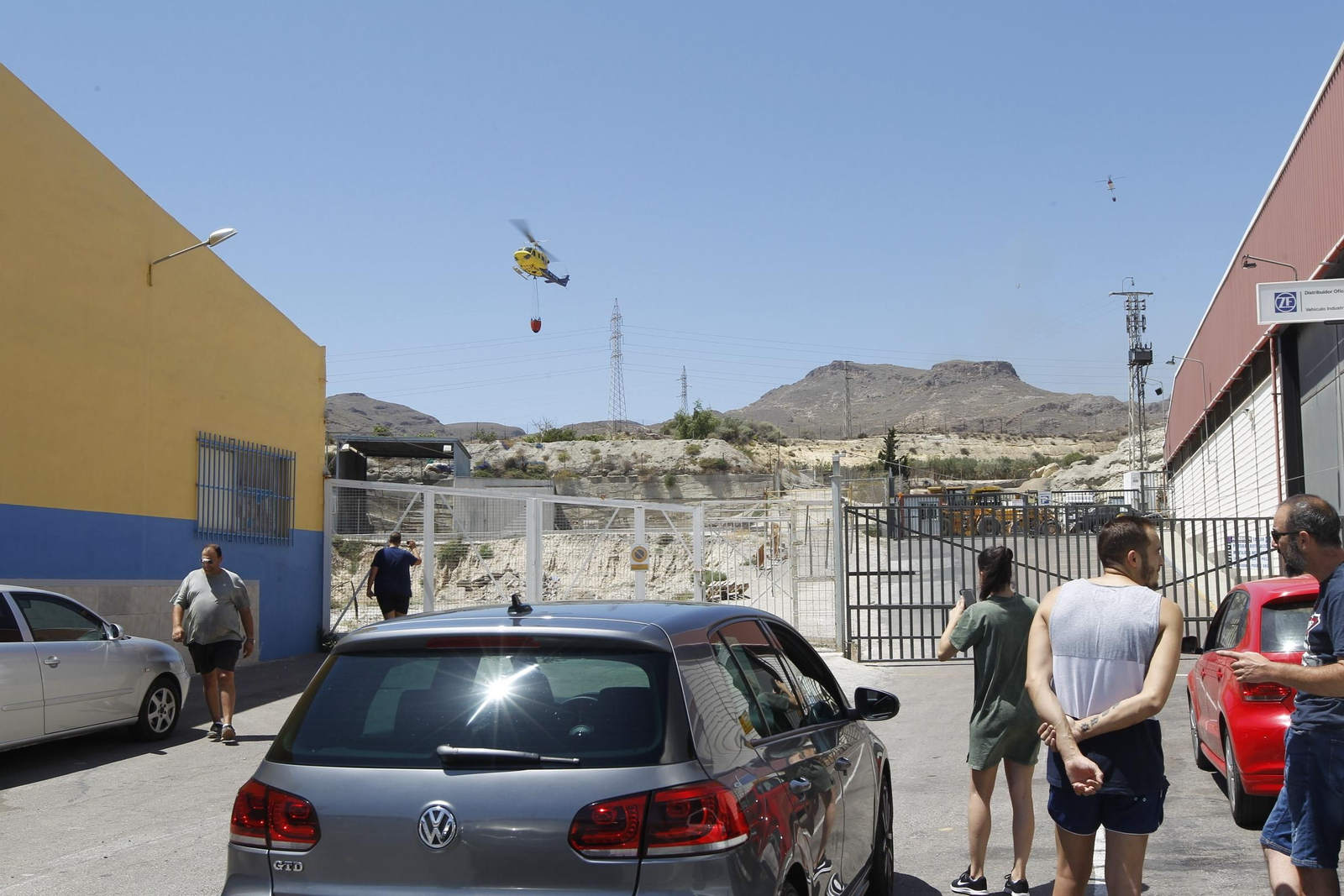 Fotogalería incendio forestal Paraje Majada del Aguilón. Huércal de Almería