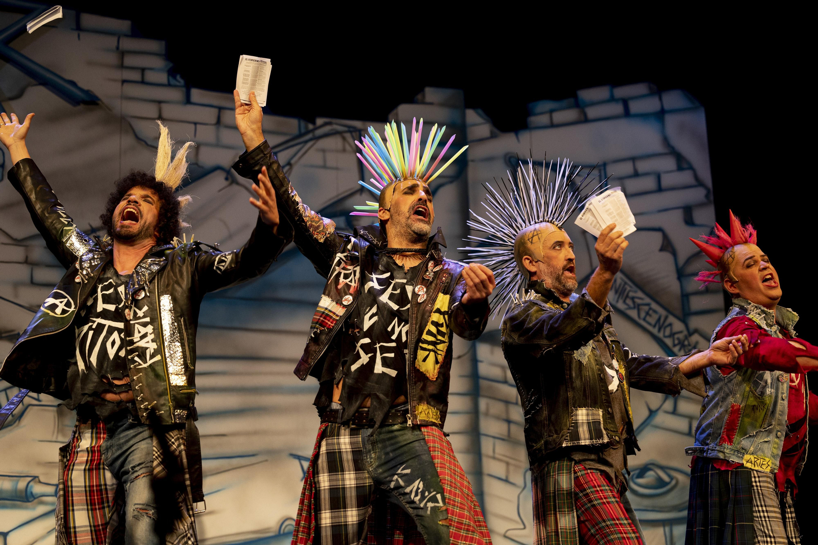 Cuarteto 'Punk y circo, la lucha continúa'