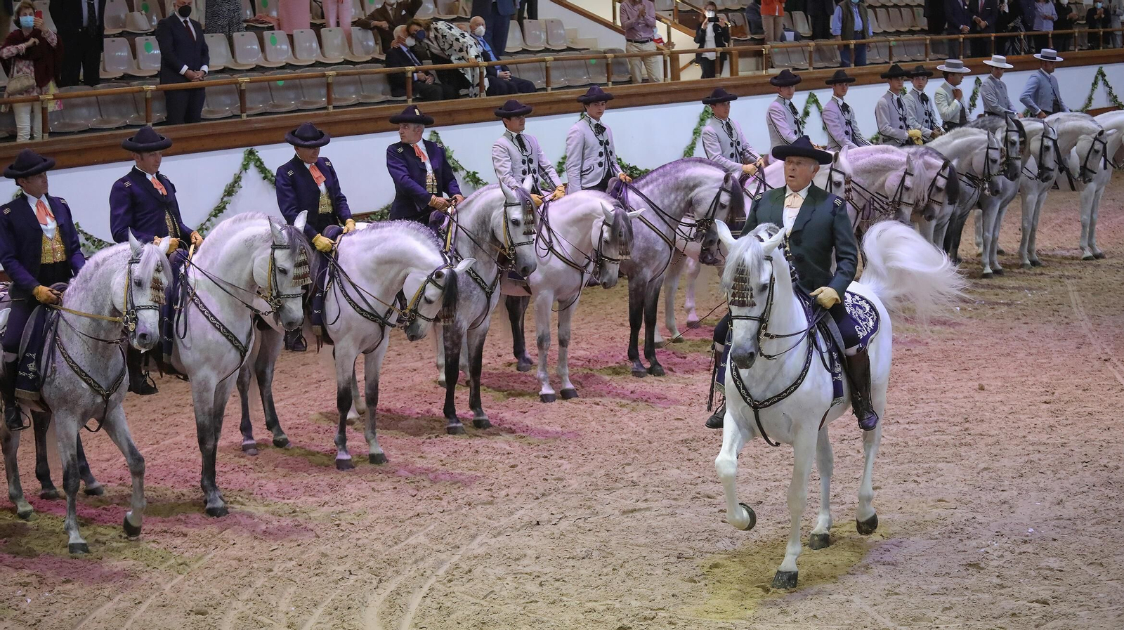 Así fue el homenaje a Álvaro Domecq en la Real Escuela Andaluza del Arte Ecuestre en Jerez