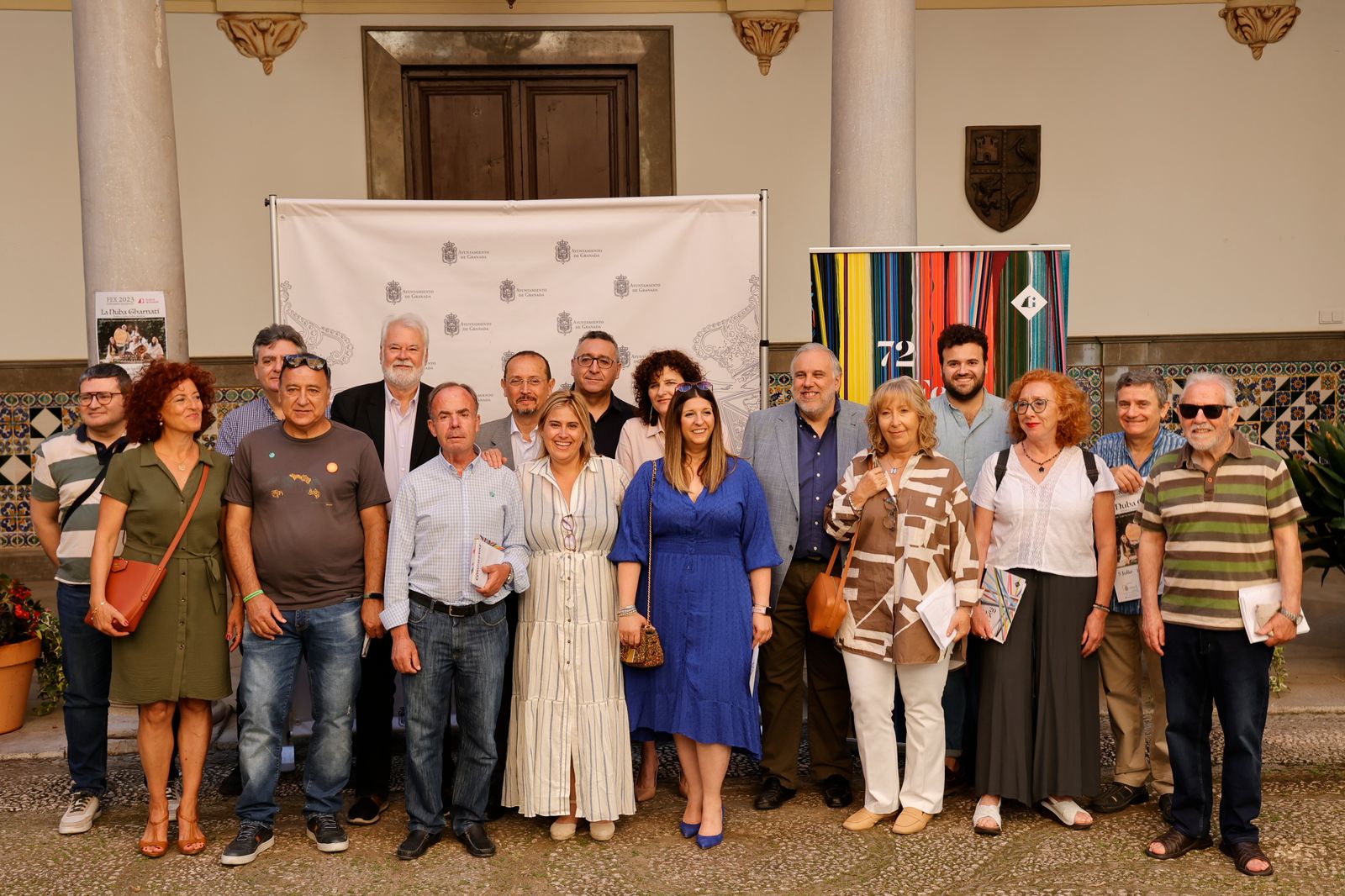Imagen de la presentación de los conciertos solidarios del FEX de Granada