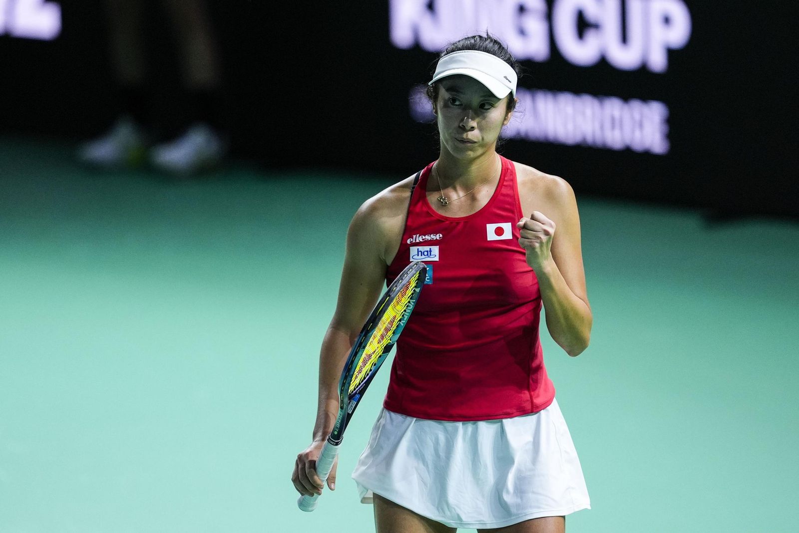 El Italia-Japón de la Billie Jean King en Málaga, en fotos