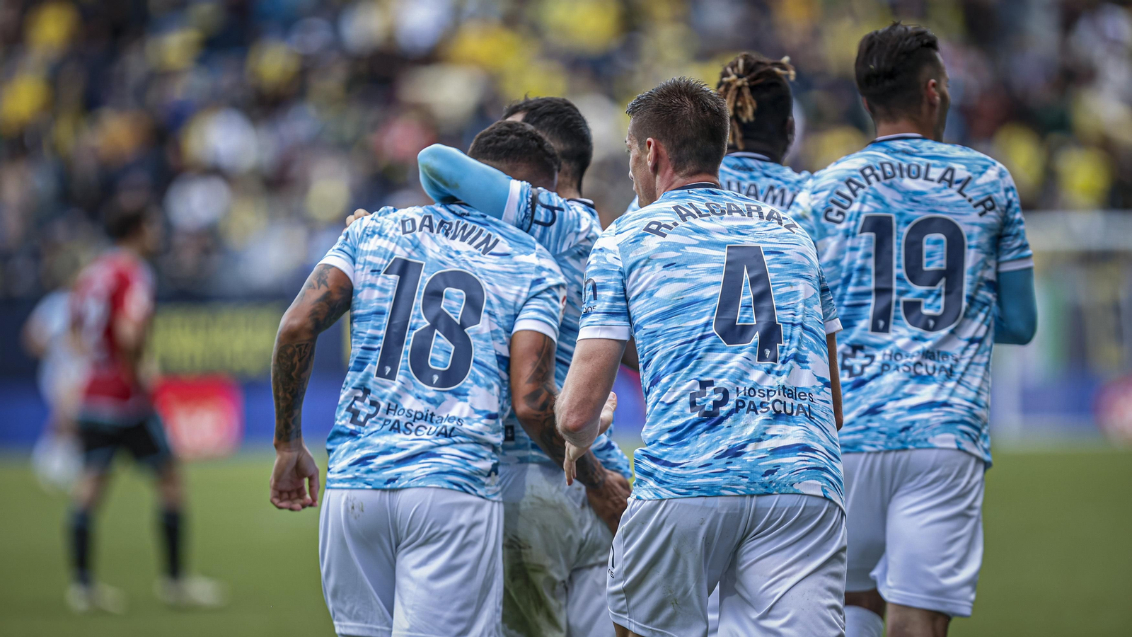 Partido de fútbol Cádiz CF - RC Celta.