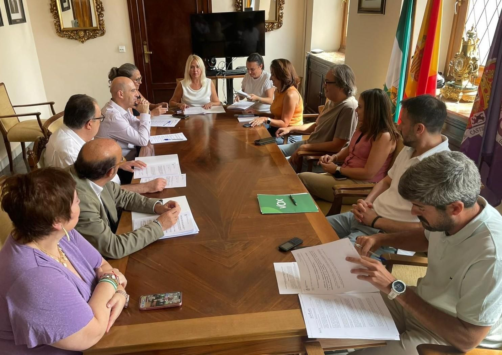 Reunión del Consejo del Patronato Municipal de Cultura.
