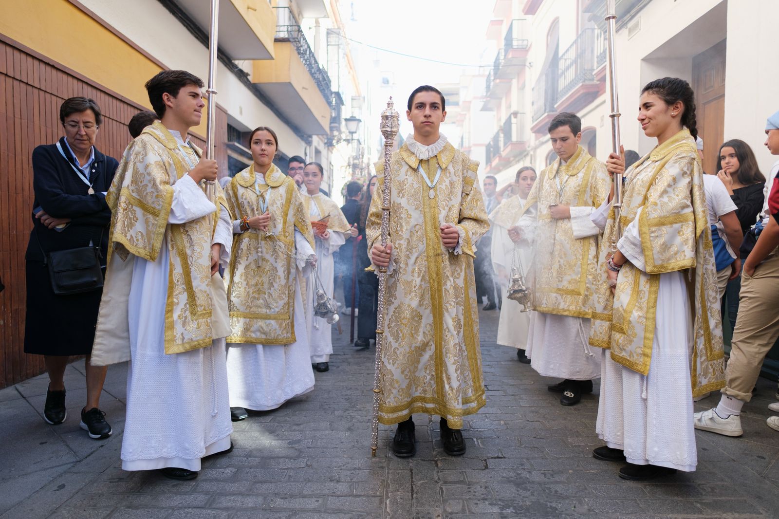 Las imágenes de la procesión de la Virgen Milagrosa de Triana