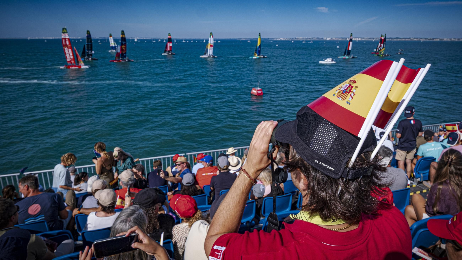 Las imágenes que dejó en Cádiz el domingo de Sail GP