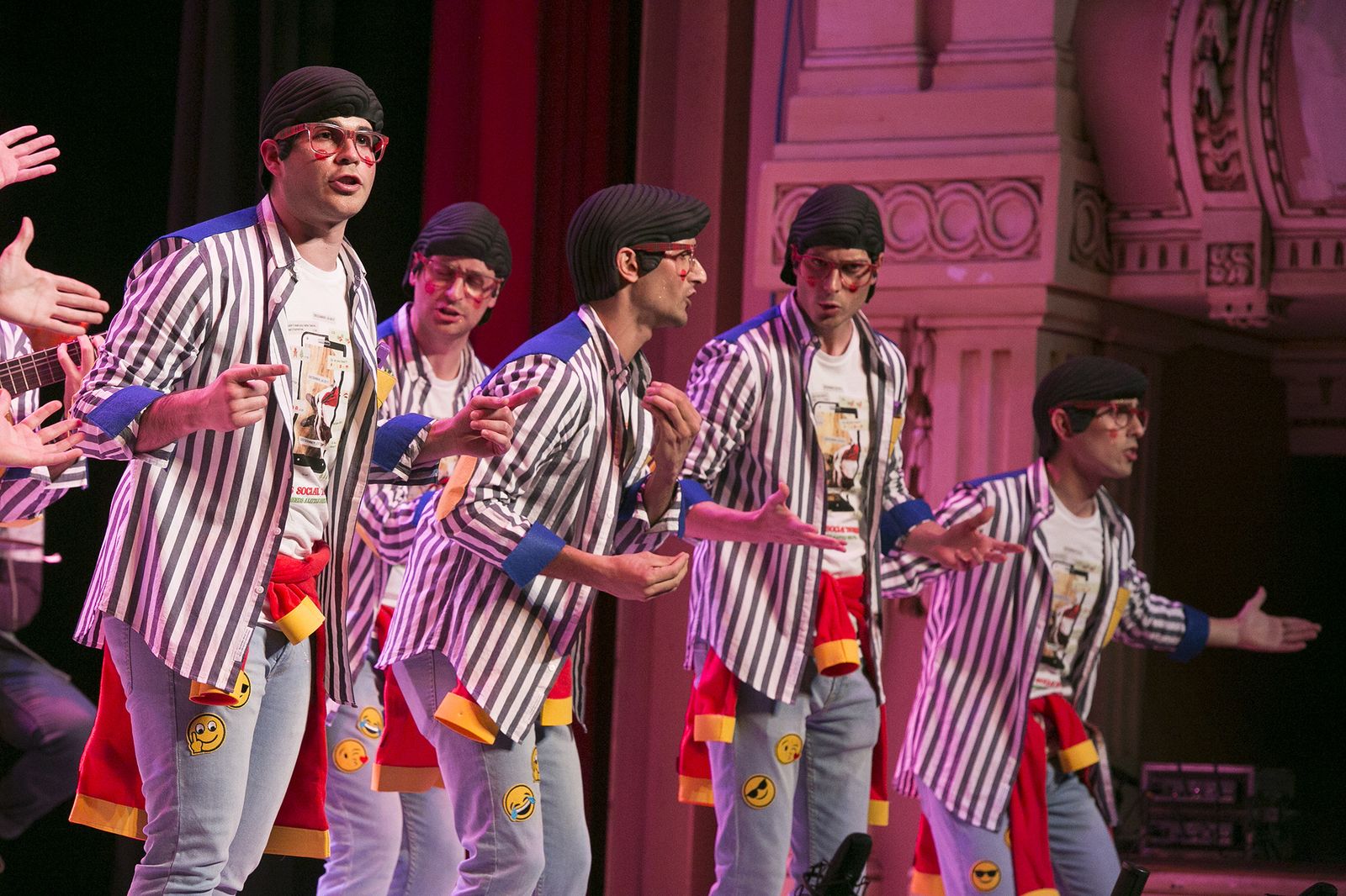 Las Imágenes del Carnaval Colombino: Primera fase de Semifinales