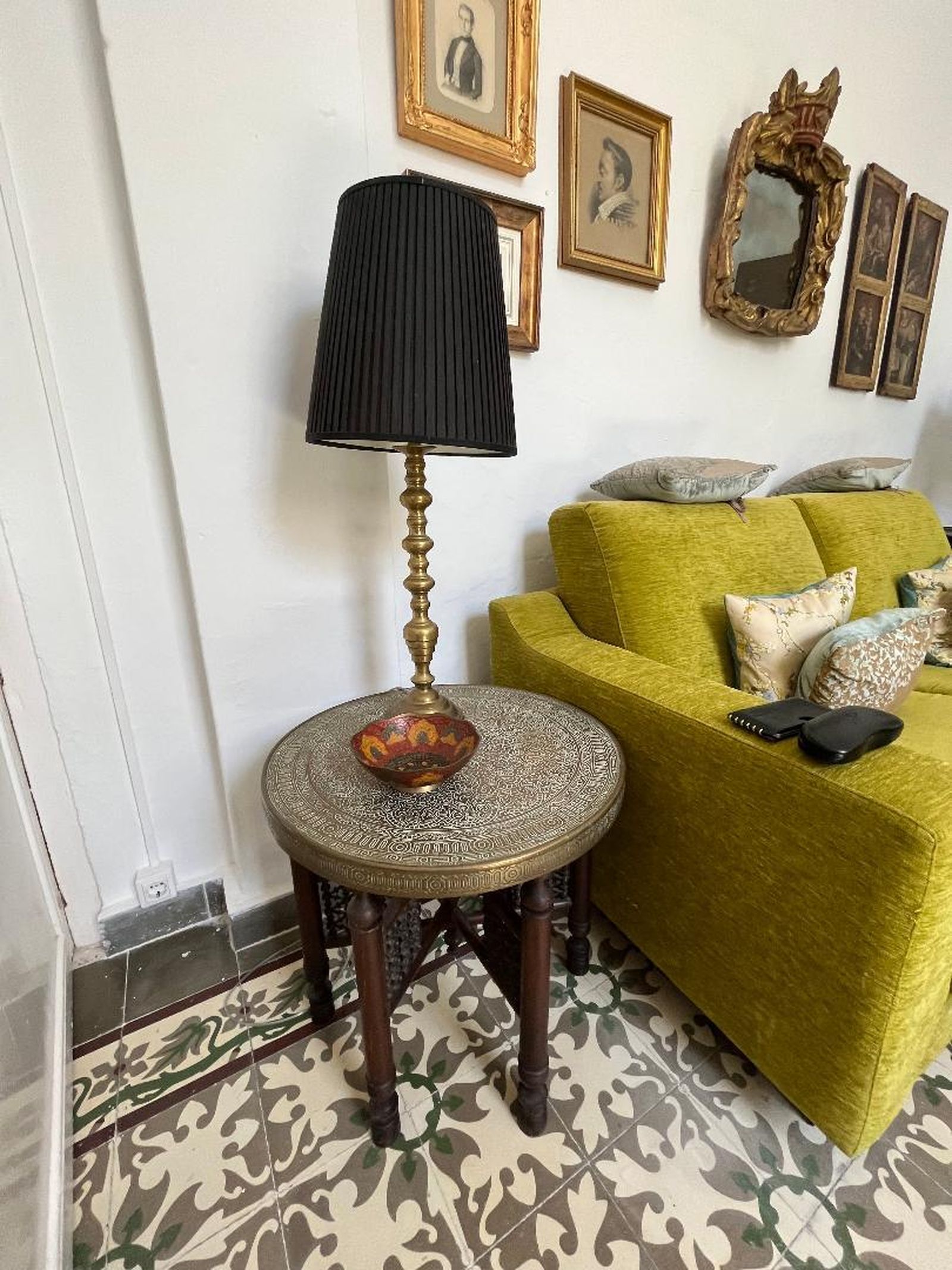 Interior de la casa.