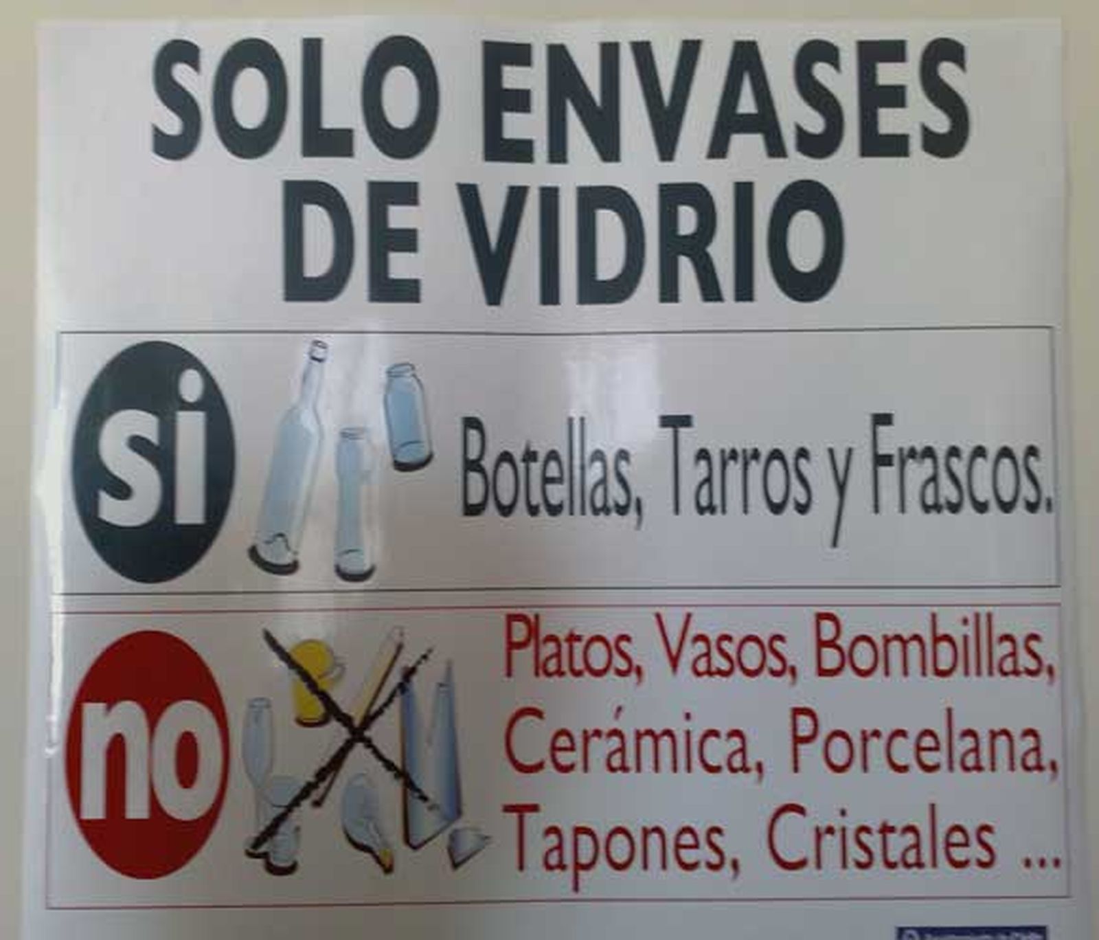 Cádiz se conciencia para el reciclado del vidrio