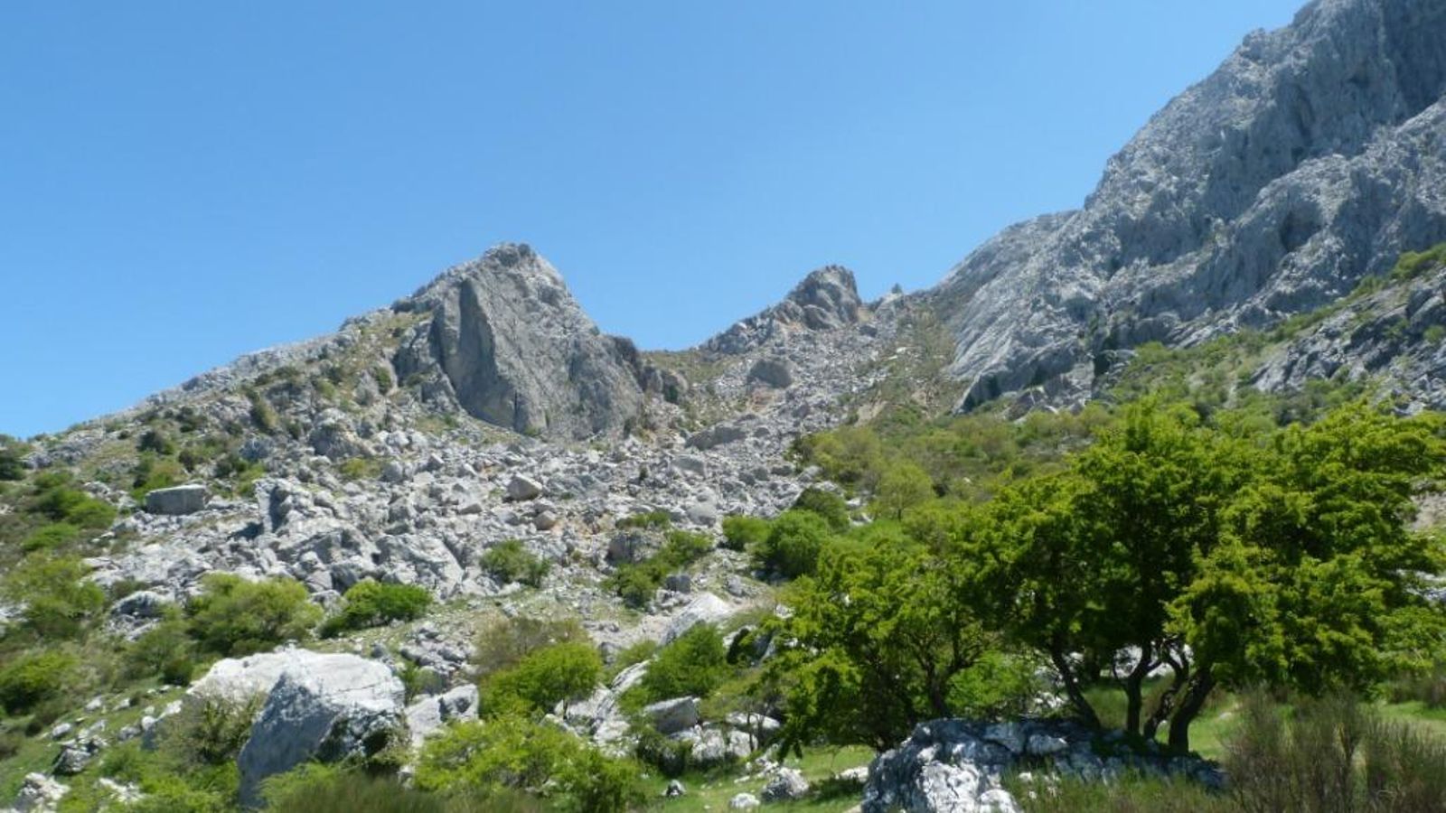 El morrón del Chamizo. El morrón del Chamizo.
