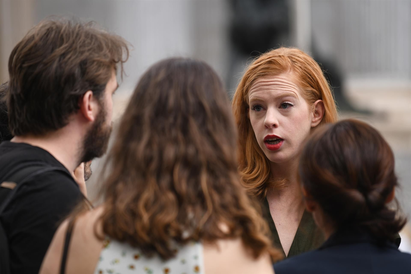 La secretaria de Organización de Podemos, Lilith Verstrynge.