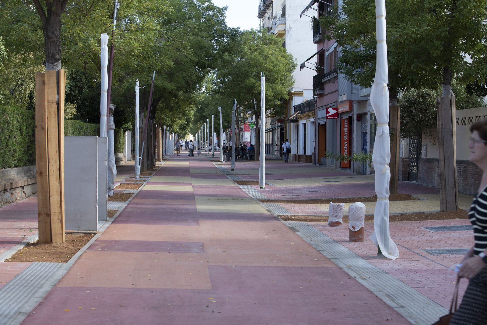 Las imágenes de la nueva Avenida de la Cruz Roja