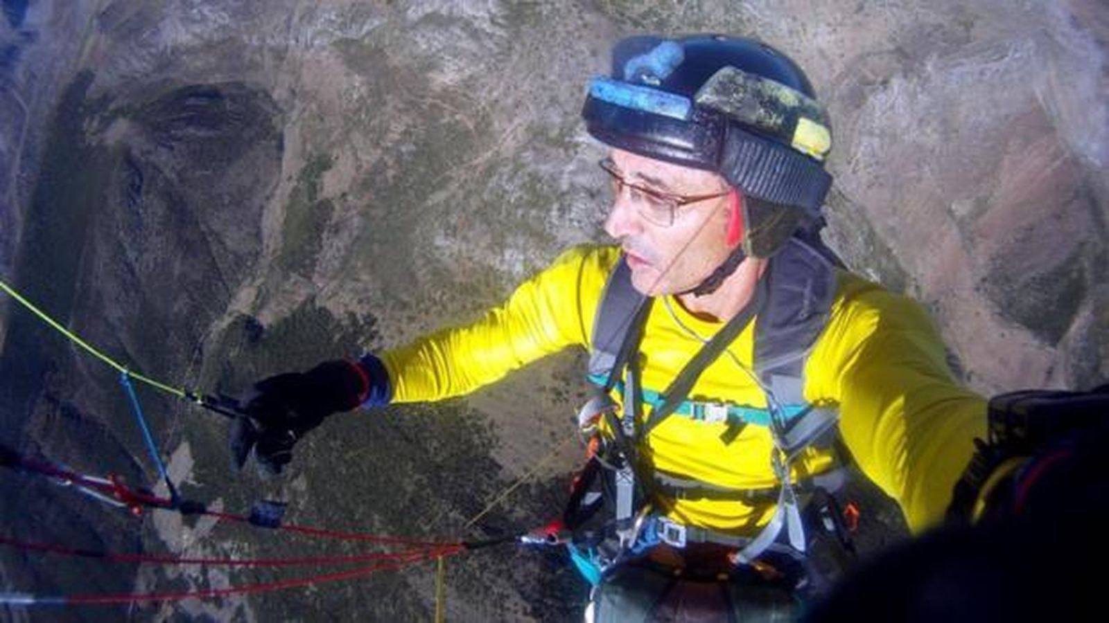 El parapentista José Luis Bernal García.