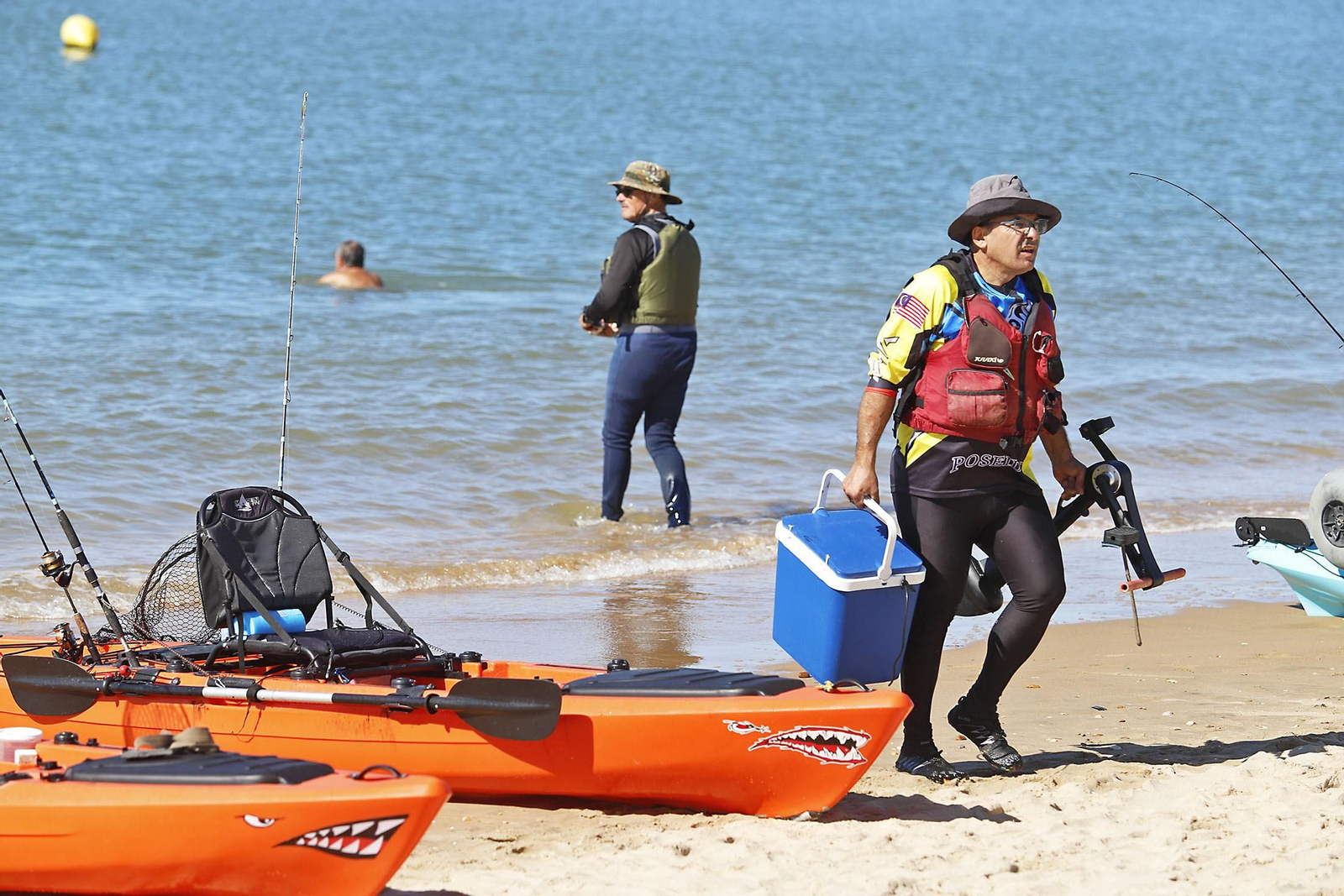 Las playas de Huelva se llenan a finales de septiembre por el buen tiempo