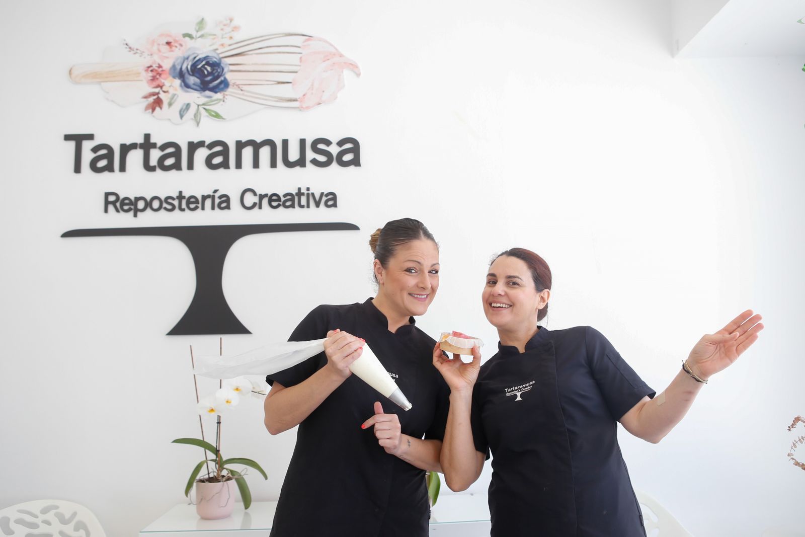 Noelia y Jimena, socias fundadoras de Tartaramusa
