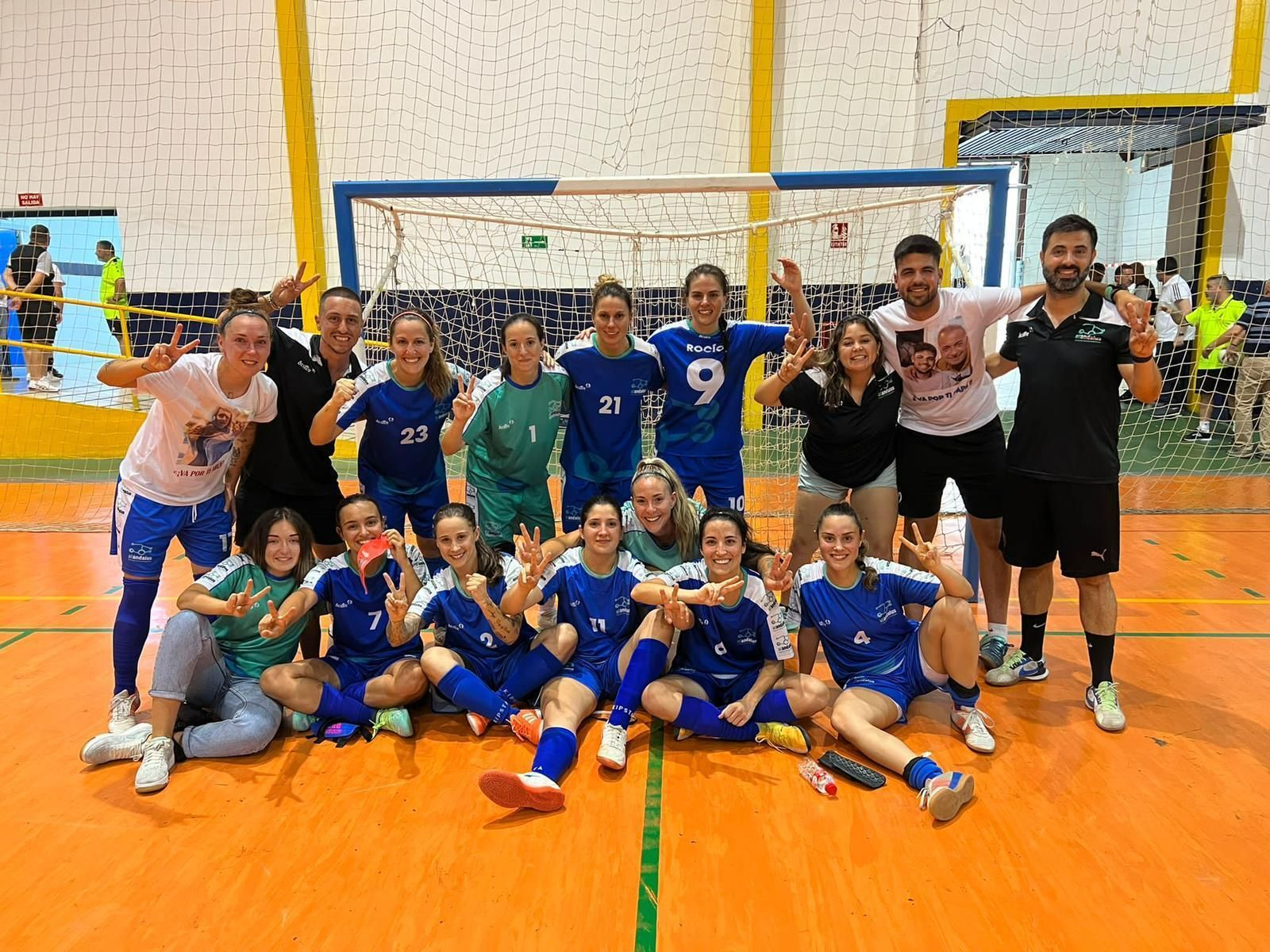 El CDT Al-Aldalus celebra el ascenso de categoría conseguido en Ceuta.