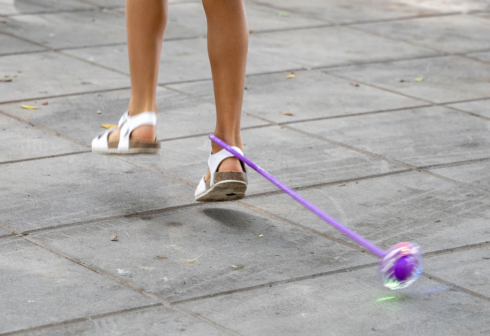 Las mejores fotos de los juegos infantiles en la Feria de Almería