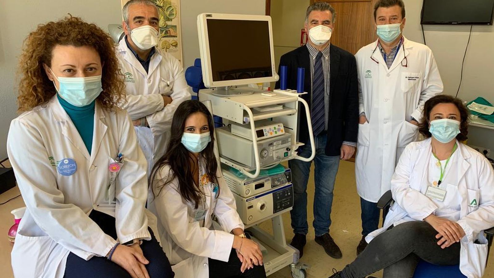 El equipo de profesionales que atienden las patologías de la voz en el servicio de Otorrinolaringología.