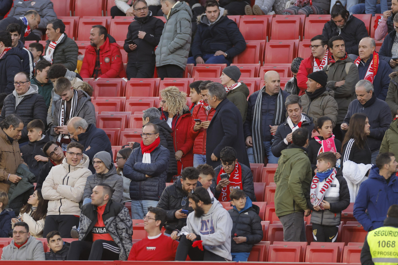Búscate en las fotos del Sevilla-Elche