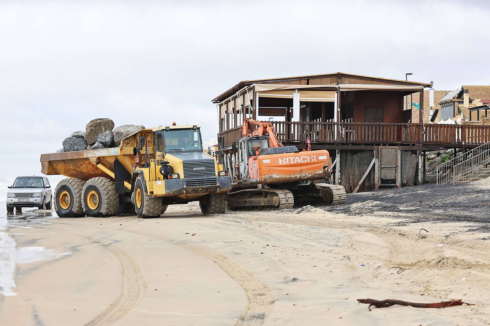 Las fotografías de los daños en Matalascañas