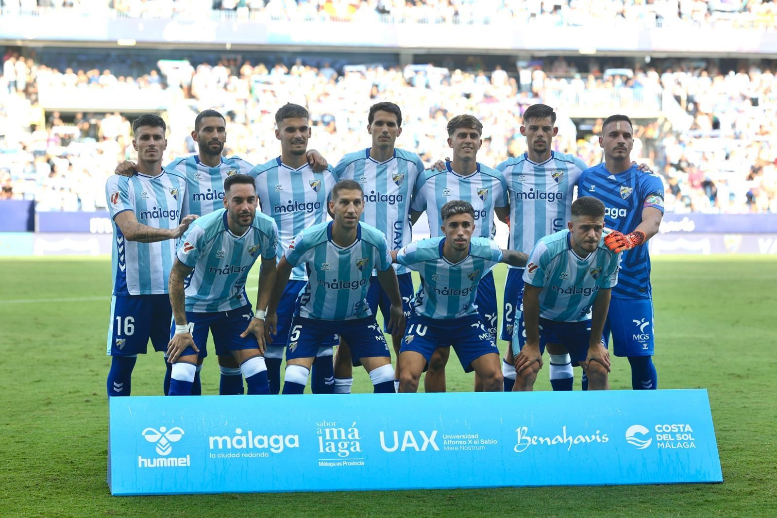 Once inicial del Málaga CF.