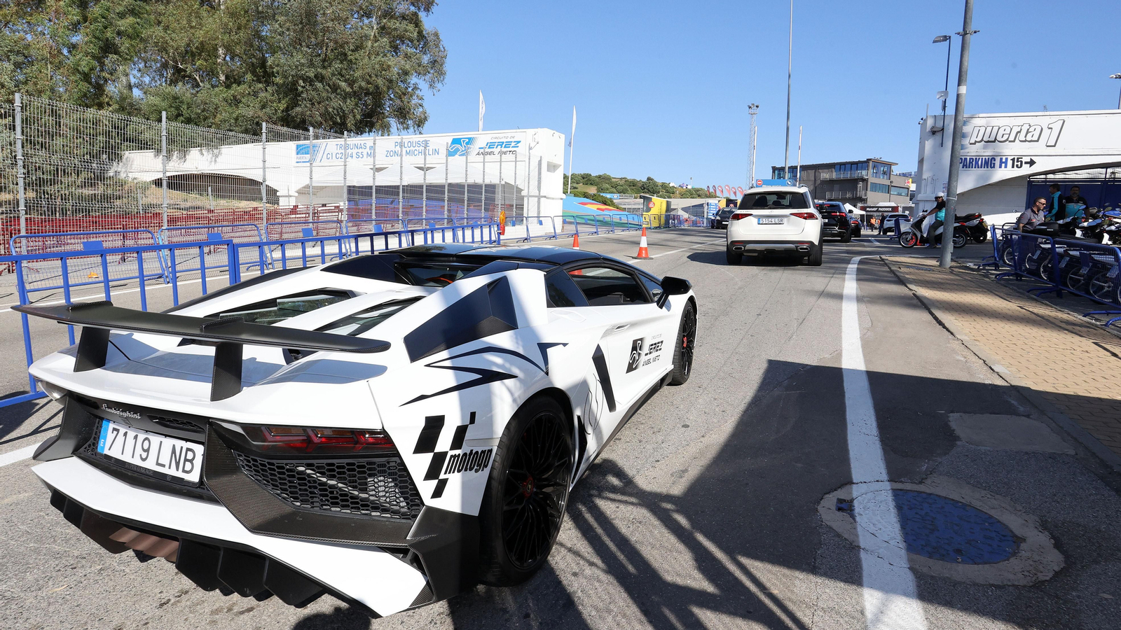 Todo listo en el Circuito de Jerez para el Gran Premio de Motociclismo