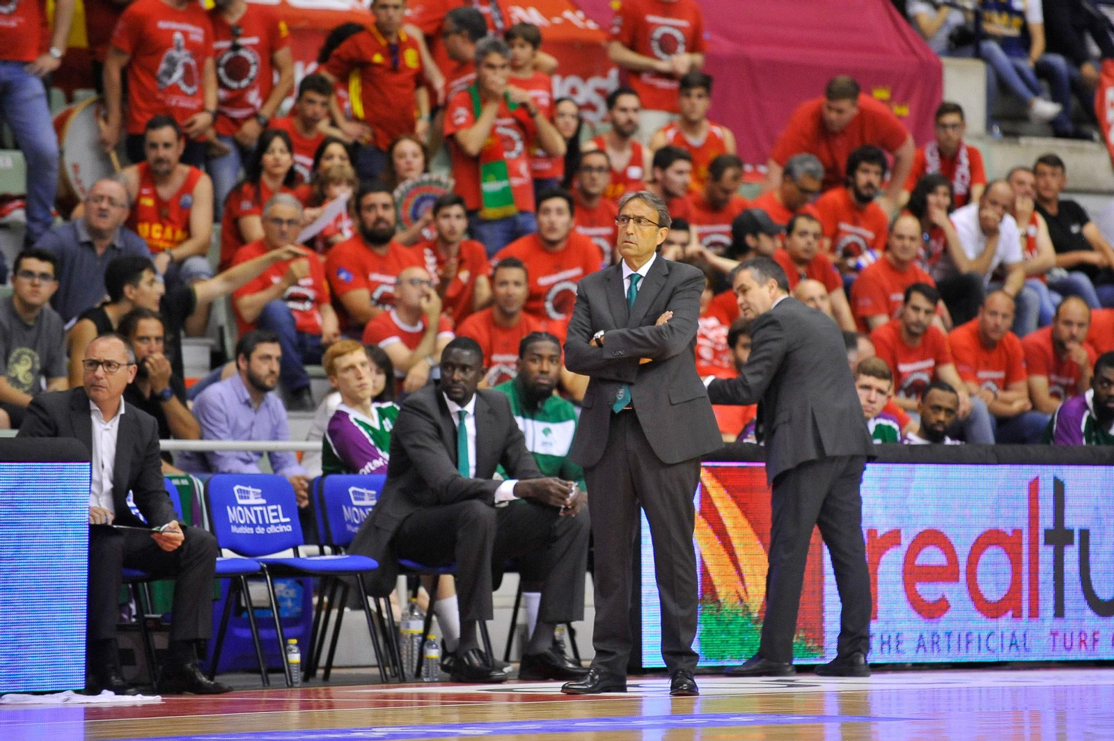 Las fotos del UCAM Murcia - Unicaja Baloncesto