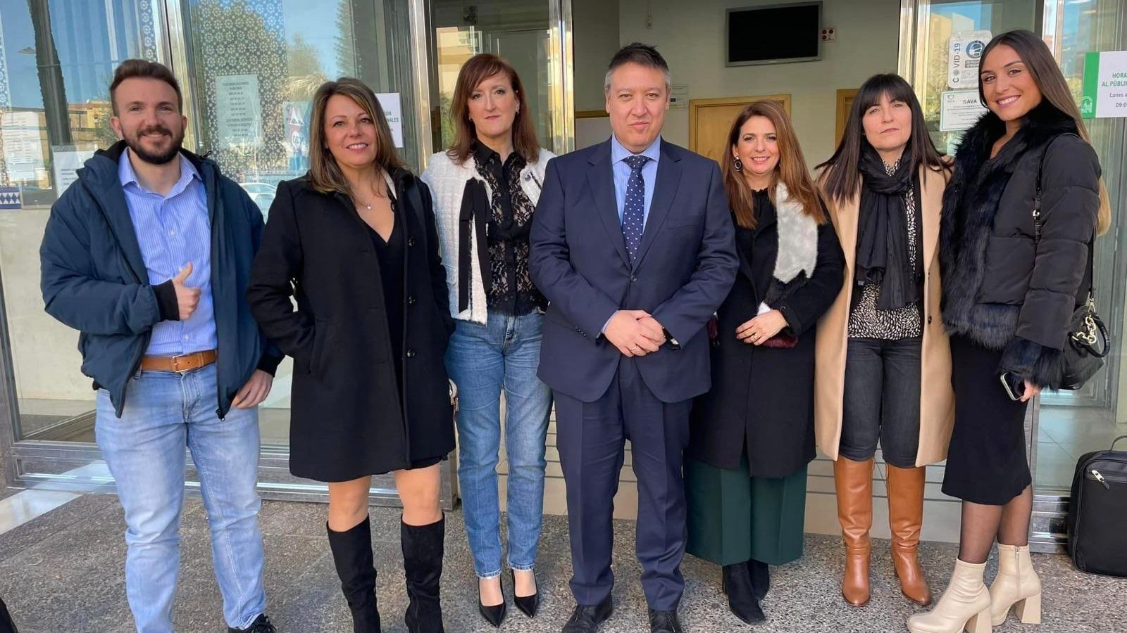 Alberto Ruiz se despide de sus trabajadores