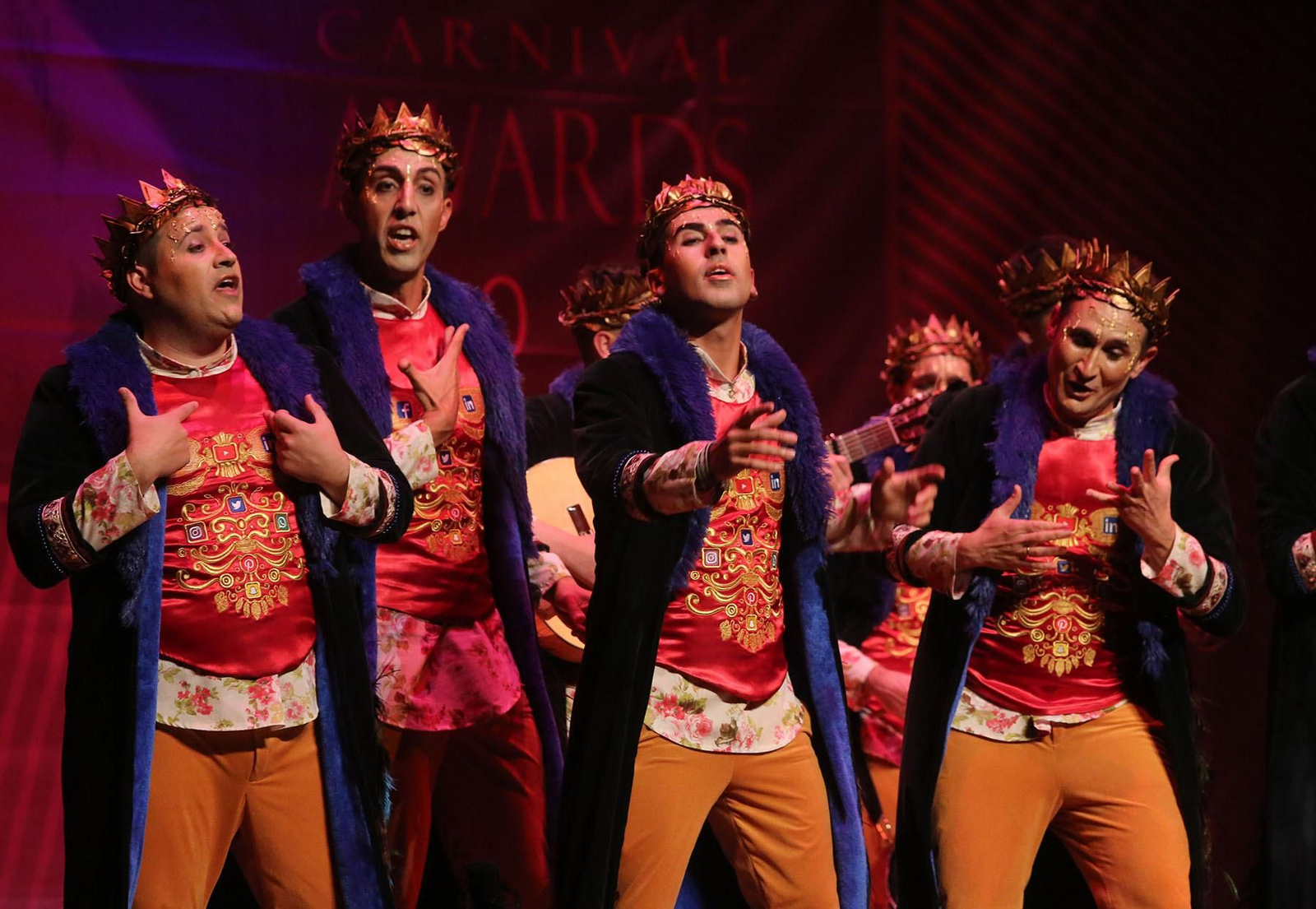 Cuarto día de preliminares del Carnaval Colombino en imágenes