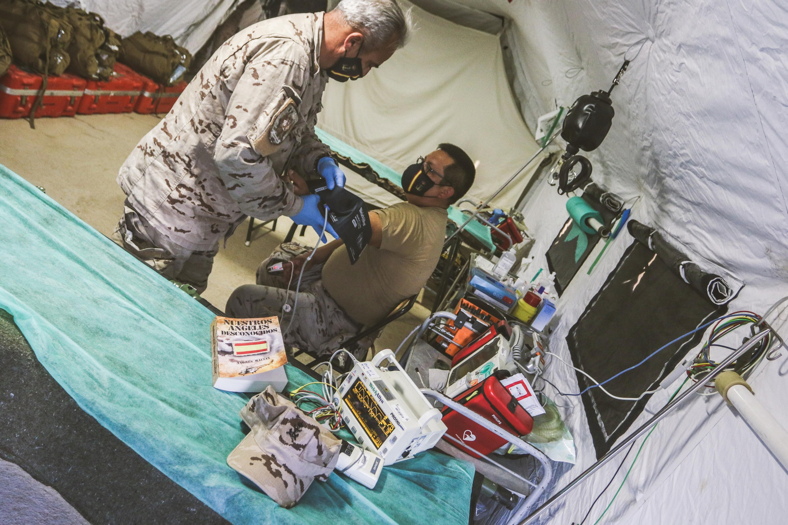 Imágenes de las maniobras del Tercio de Armada de Infantería de Marina en Almería