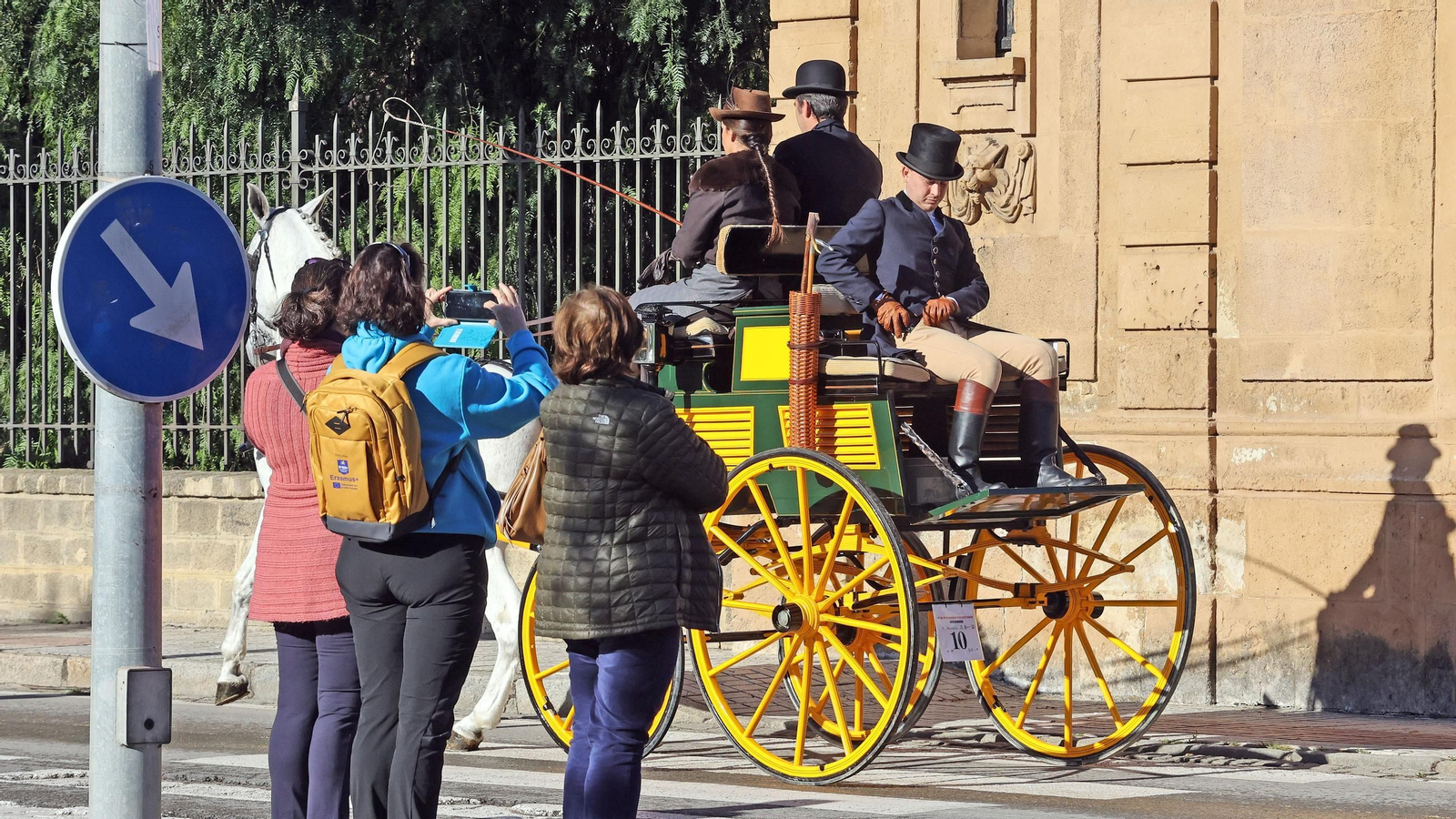 Concurso de enganches por las calles de Jerez
