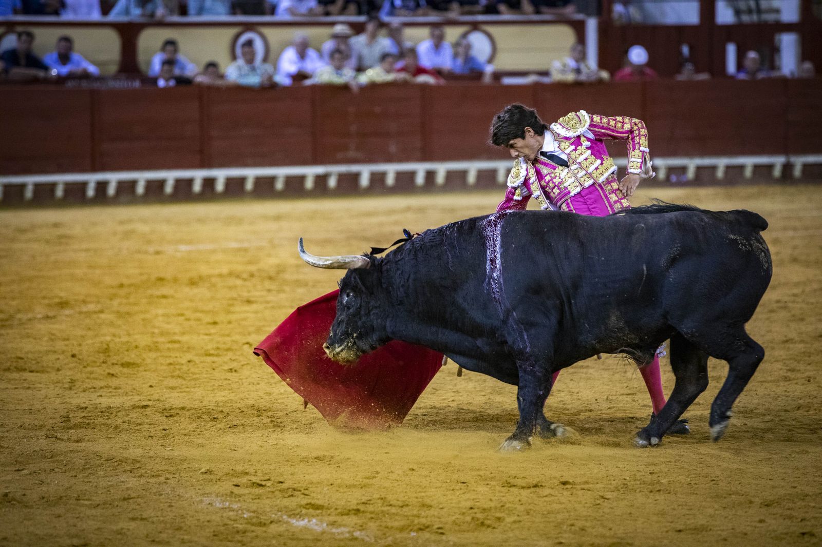 Diego Urdiales, Sebastián Castella y Daniel Luque, en la plaza de toros de El Puerto