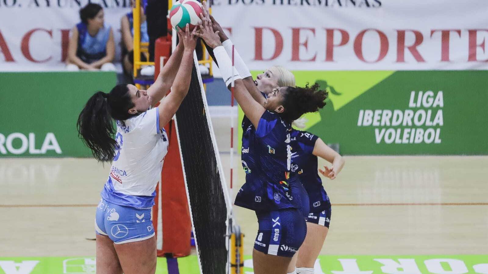 La lucha fue intensa en todos los puntos en la red.