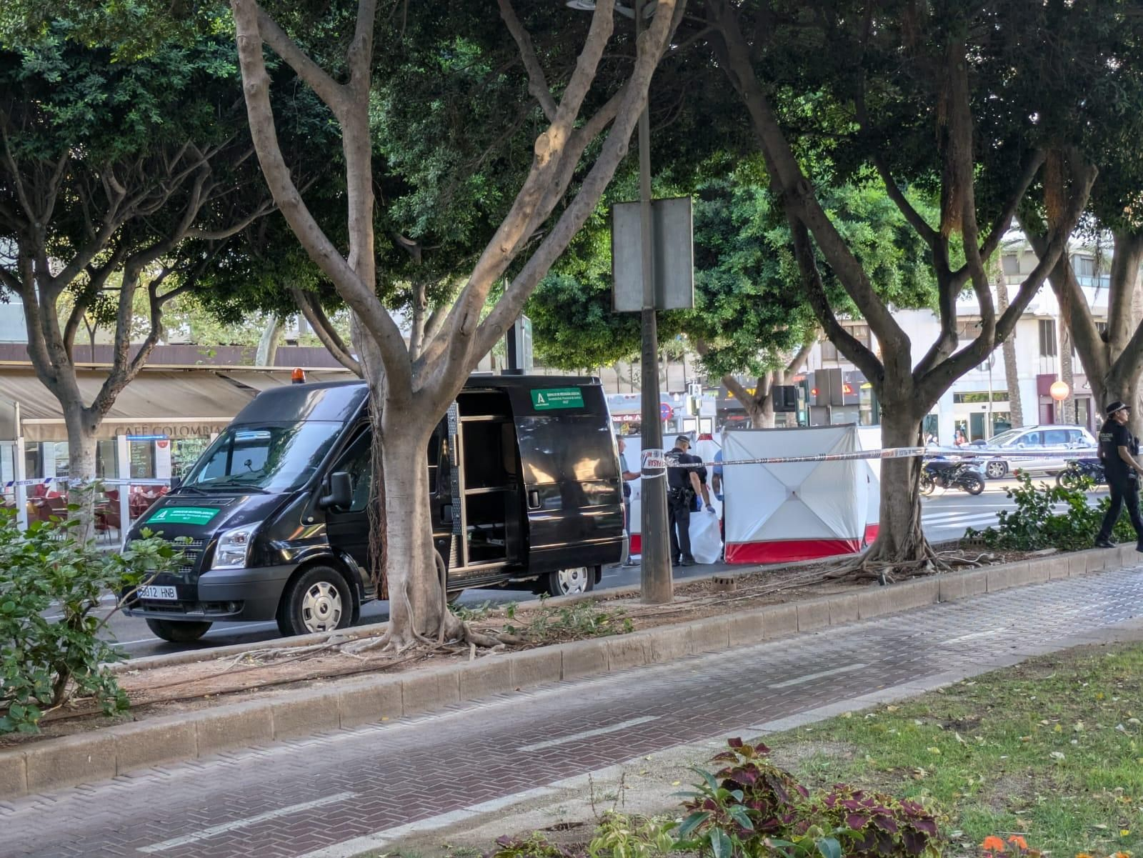 Las imágenes del atropello mortal de la Rambla de Almería
