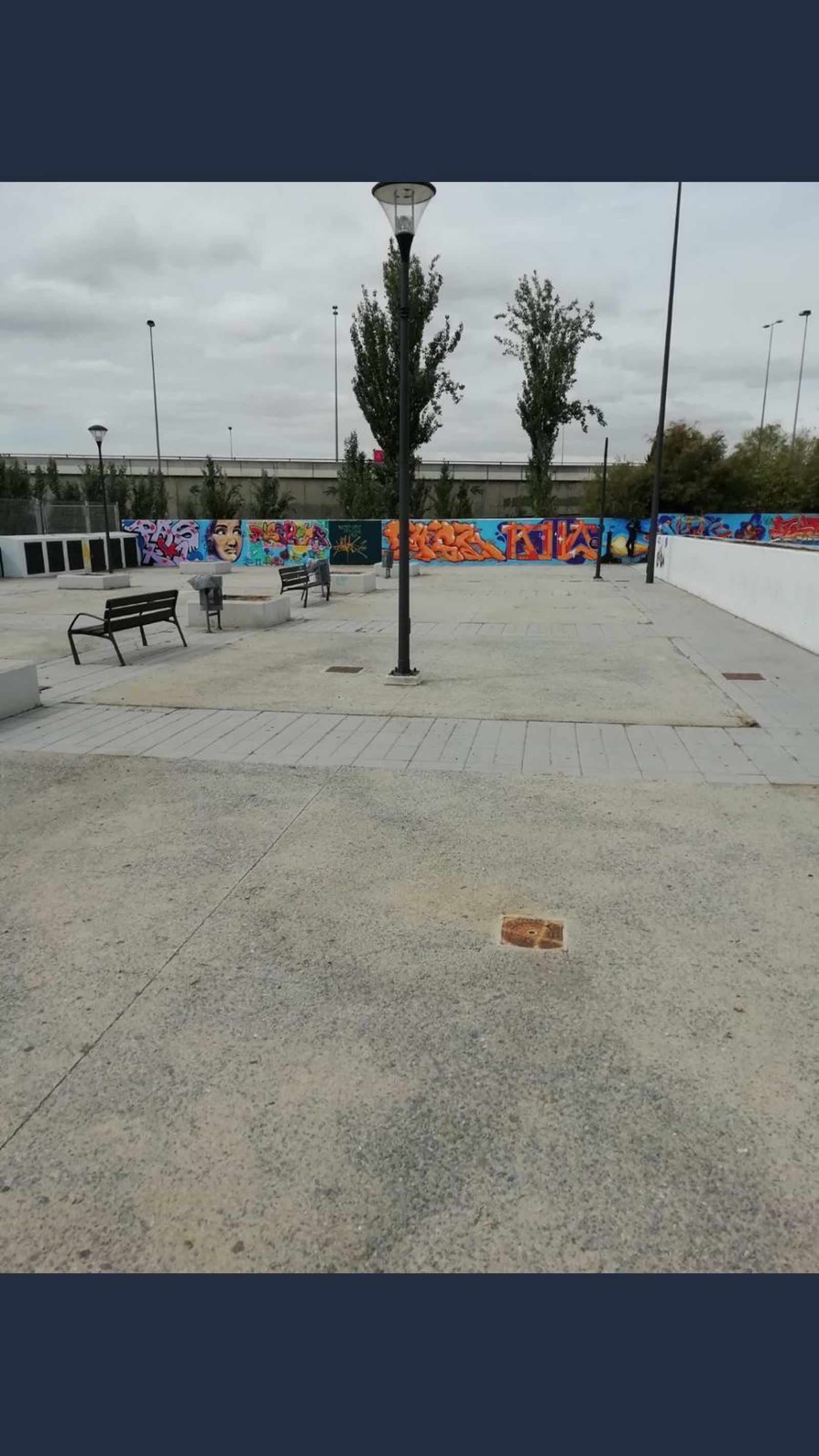 El antiguo botellódromo, de nuevo limpio