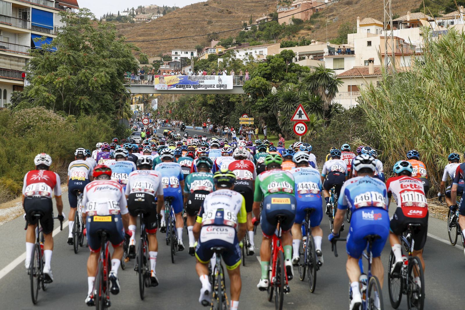 Las fotos de la etapa de la Vuelta que acabó en Sierra Bermeja