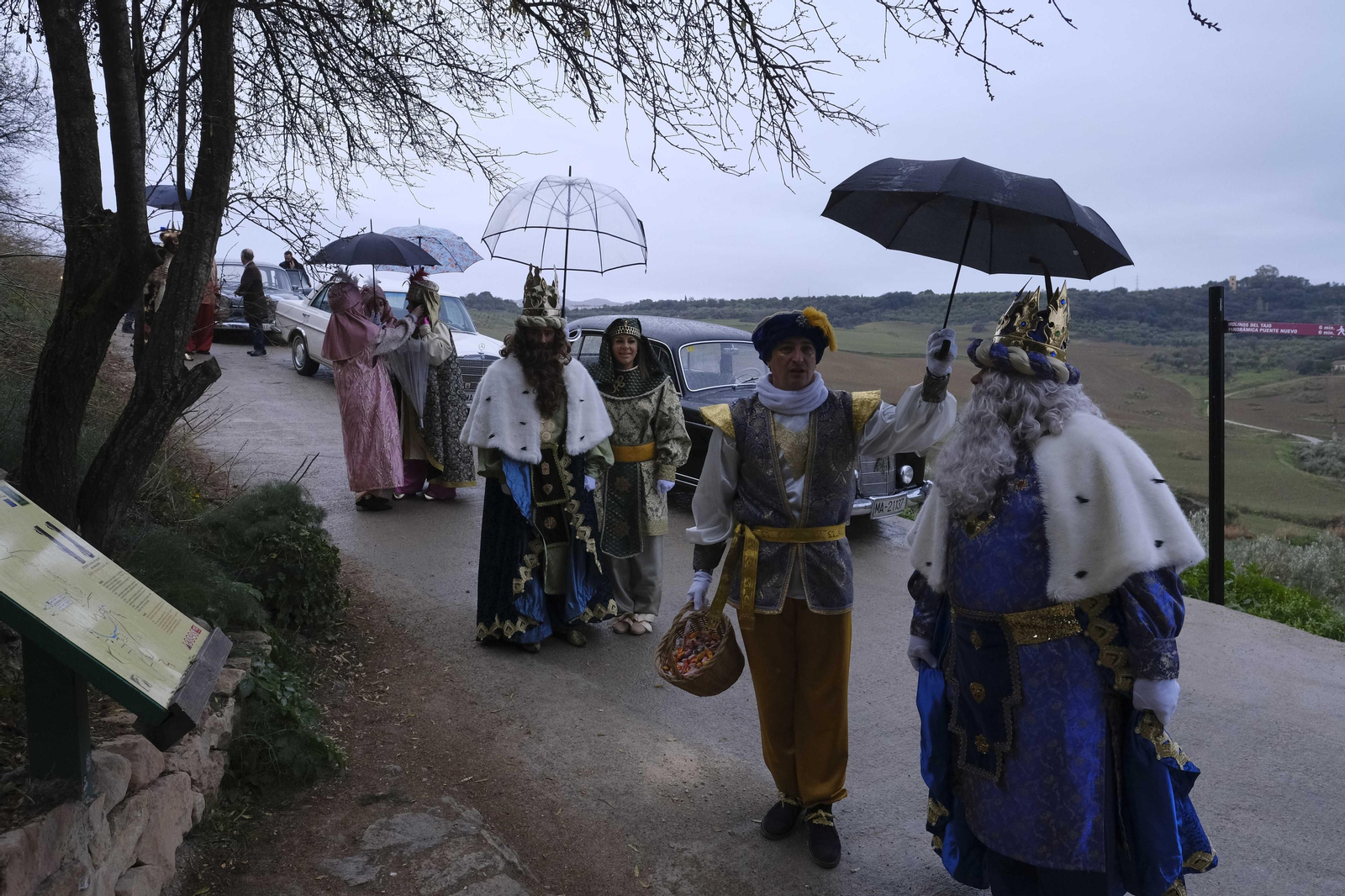 Los Reyes Magos visitan Ronda, en fotos