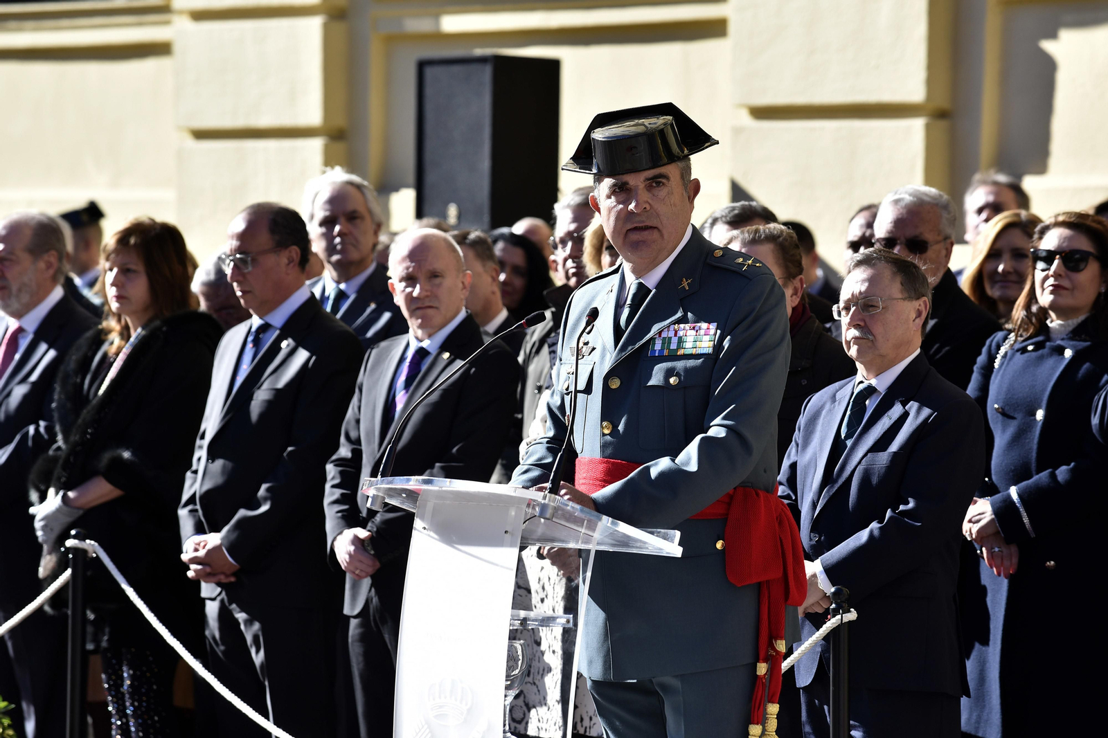 La toma de posesión del nuevo jefe de la Guarcia Civil en Andalucía, en imágenes