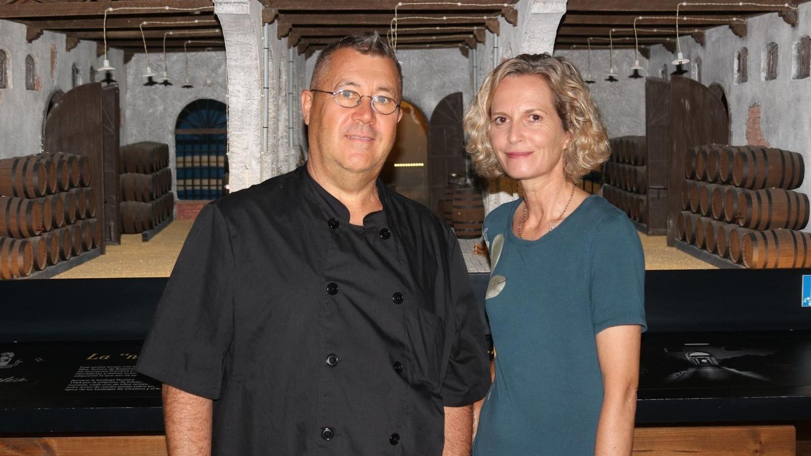 Rafael Rodríguez y Maya Hamiani.